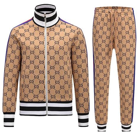 gucci trqcksuit|gucci tracksuit men sale.